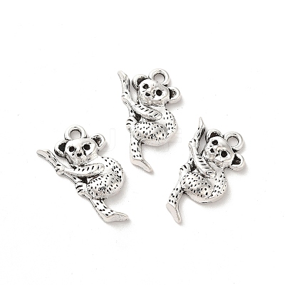 Tibetan Style Alloy Pendants TIBE-B001-55AS-1