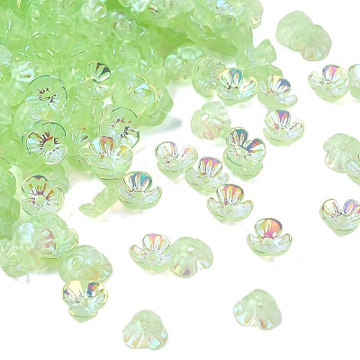 Electroplated Resin Cabochons MRMJ-T083-02D-1