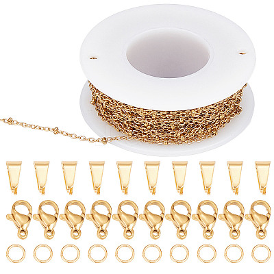 DIY Chain Necklaces Making Kits DIY-SC0020-82-1