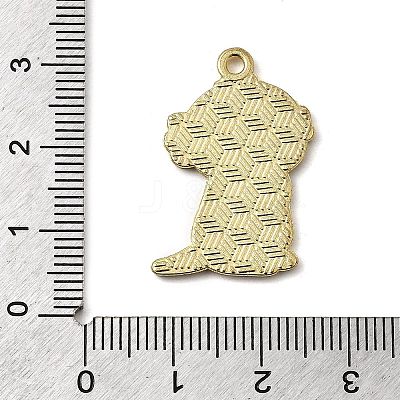 Golden Plated Alloy Enamel Pendants LS-ENAM-L049-02G-01-1
