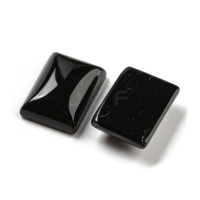Natural Black Onyx Cabochons G-P513-05C-01-1