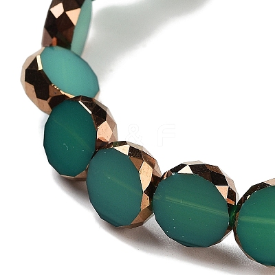 Imitation Jade Glass Beads Strands GLAA-H032-02-05-1