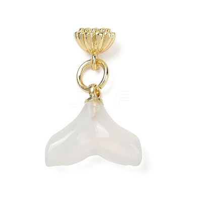 Natural White Agate Charms LS-KK-Z094-04G-03-1