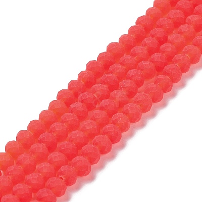 Transparent Glass Beads Strands EGLA-A034-T6mm-MD01-1