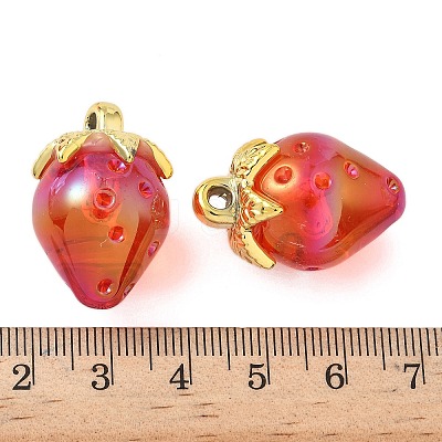 Transparent Acrylic Pendants OACR-I021-02A-1