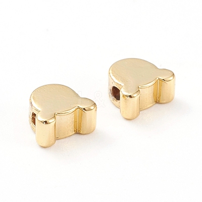 Brass Beads KK-K241-08G-1