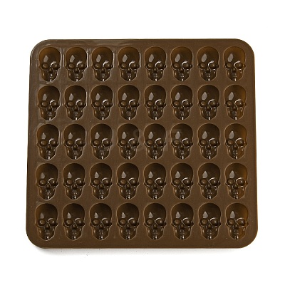 Halloween Skull DIY Silicone Statue Fondant Mold SIMO-D003-07B-1