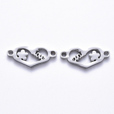 Tarnish Resistant 201 Stainless Steel Links Connectors STAS-S114-08-1
