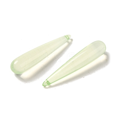 Transparent Acrylic Pendants OACR-H042-07B-1