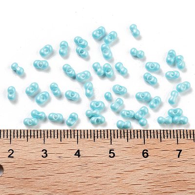 Opaque Colours Glass Seed Beads SEED-A033-06J-1