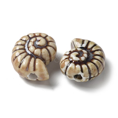 Handmade Porcelain Beads X-PORC-L080-F16-1