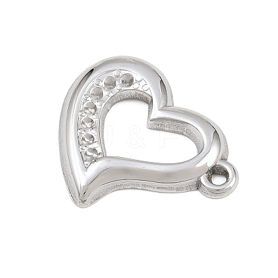304 Stainless Steel Pendant Rhinestone Settings SA-CBA038A-01D-P-1