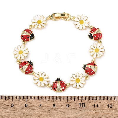 Brass Micro Pave Clear Cubic Zirconia Bangles for Women BJEW-H209-08B-G-1