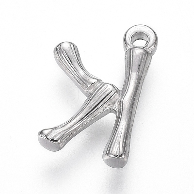 Tarnish Resistant 304 Stainless Steel Pendants STAS-G214-38P-K-1