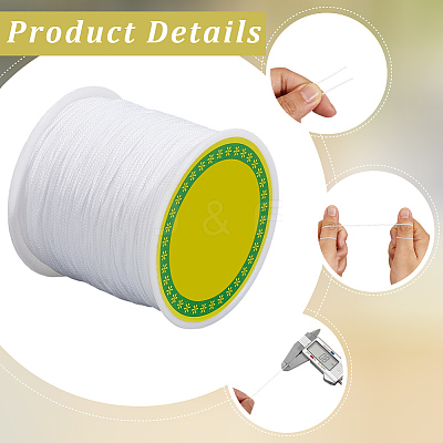 1 Roll Braided Nylon Cord NWIR-CY0001-02D-1
