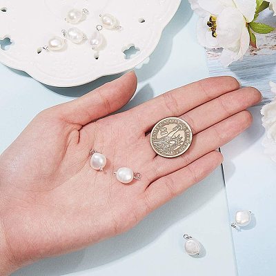 Natural Cultured Freshwater Pearl Pendants PEAR-PH0001-01-1