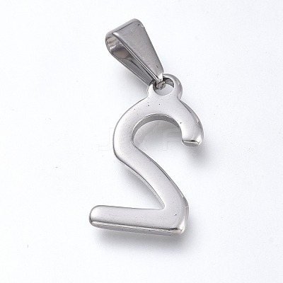 Non-Tarnish 304 Stainless Steel Pendants STAS-L210-05C-P-1