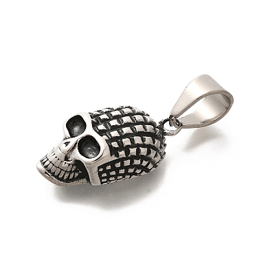 304 Stainless Steel Pendants STAS-Z110-48A-AS-1