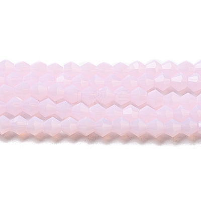 Imitation Jade Glass Beads Strands EGLA-A039-J4mm-D02-1