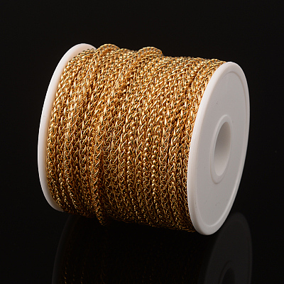 Ion Plating(IP) 304 Stainless Steel Wheat Chains CHS-H007-47G-1