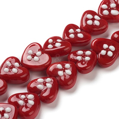 Handmade Lampwork Beads X-LAMP-G142-05-1