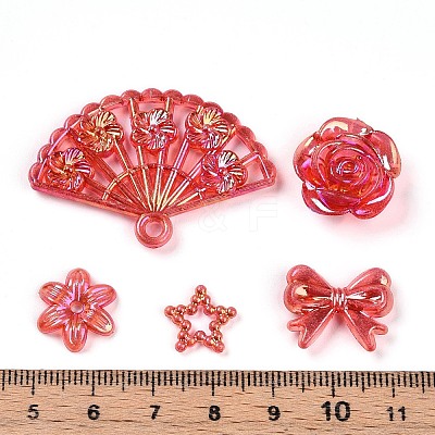 Transparent Acrylic Beads OACR-N137-73B-1
