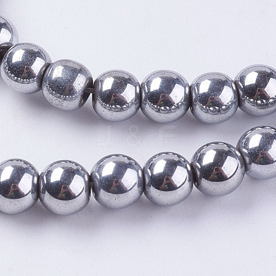 Magnetic Synthetic Hematite Beads Strands X-G-H1097-1-1