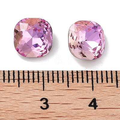 Glass Rhinestone Cabochons RGLA-G020-03C-D123-1