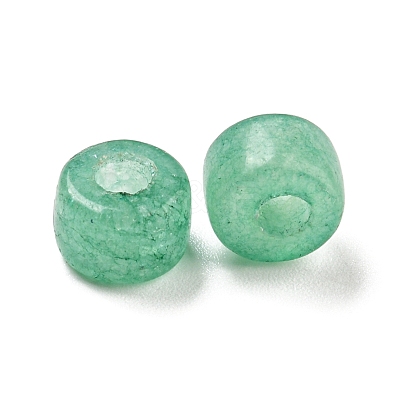Natural White Jade Dyed Beads G-G003-A06-04-1