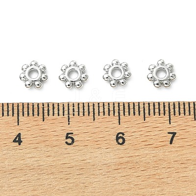SHEGRACE Brass Spacer Beads XGRQ1H415-334P-1