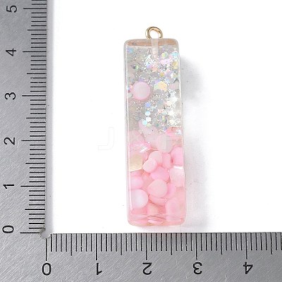 Resin Pendants RESI-B029-01P-I-1