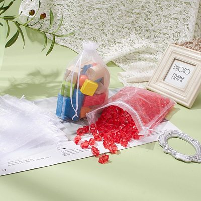 Organza Gift Bags with Drawstring OP-R016-17x23cm-04-1