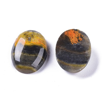 Natural Bumblebee Jasper Cabochons G-A179-01C-1