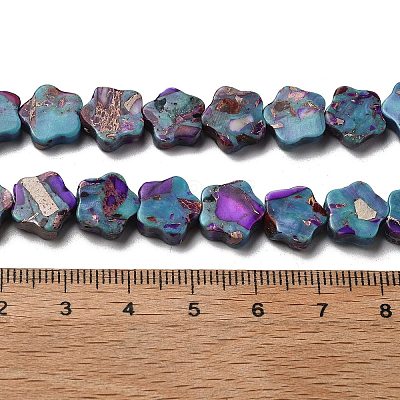 Synthetic Imperial Jasper Beads Strands G-Q050-B01-03-1
