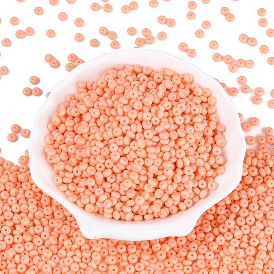 Opaque Glass Seed Beads SEED-N012-09A-10-1
