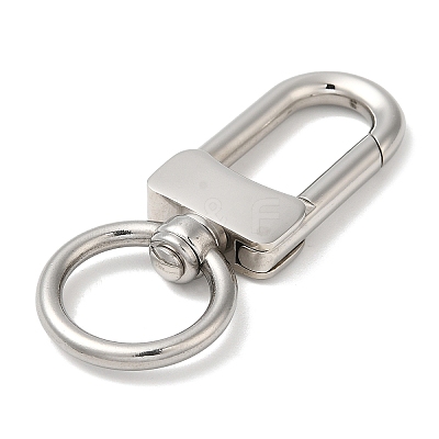 Non-Tarnish 304 Stainless Steel Swivel Clasps STAS-G321-03P-1