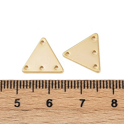 Brass Triangle Chandelier Component Links KK-B137-03G-1