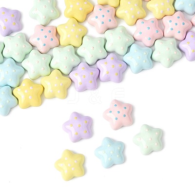 40Pcs Plastic Cabochons MACR-FS0002-20-1