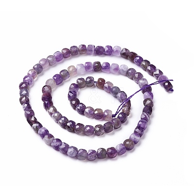 Natural Amethyst Beads Strands X-G-L581C-002-1