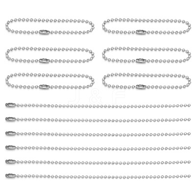 201 Stainless Steel Hanging Tag Chains STAS-N119-02B-P-1