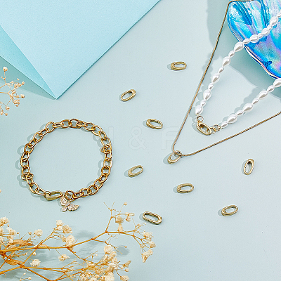 10Pcs Brass Spring Gate Rings KK-FH0008-17A-1