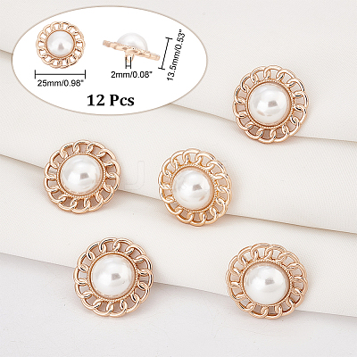 Alloy Shank Buttons FIND-NB0003-72G-1