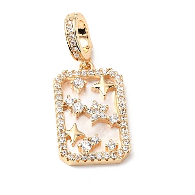 Natural Shell Carved Pendants KK-N290-07G-1