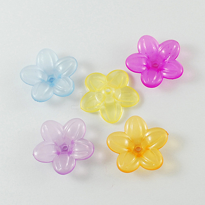 Transparent Acrylic Beads TACR-R19-M-1