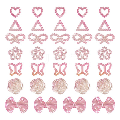 Opaque ABS Plastic Beads FIND-TAC0016-33C-1