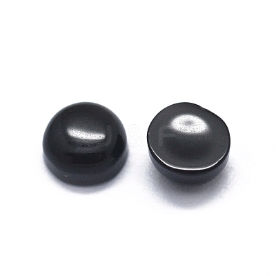 Natural Obsidian Cabochons G-O175-23-12-1
