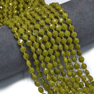 Natural Chinese Southern Jade Beads Strands G-K389-B06-01-1