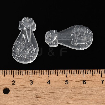 Transparent Acrylic Pendants OACR-H042-04-1