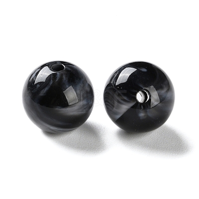 Opaque Acrylic Beads OACR-M015-12A-1