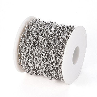Tarnish Resistant 304 Stainless Steel Cable Chains CHS-L019-02P-1
